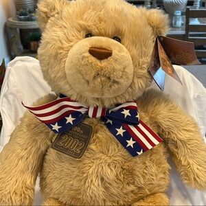 Gund NWT 100th Anniversary of the Teddy Bear wish bear with Bow Tie